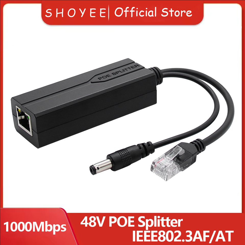 Power Over Ethernet - POE スプリッター 48V から 12V/5V IEEE