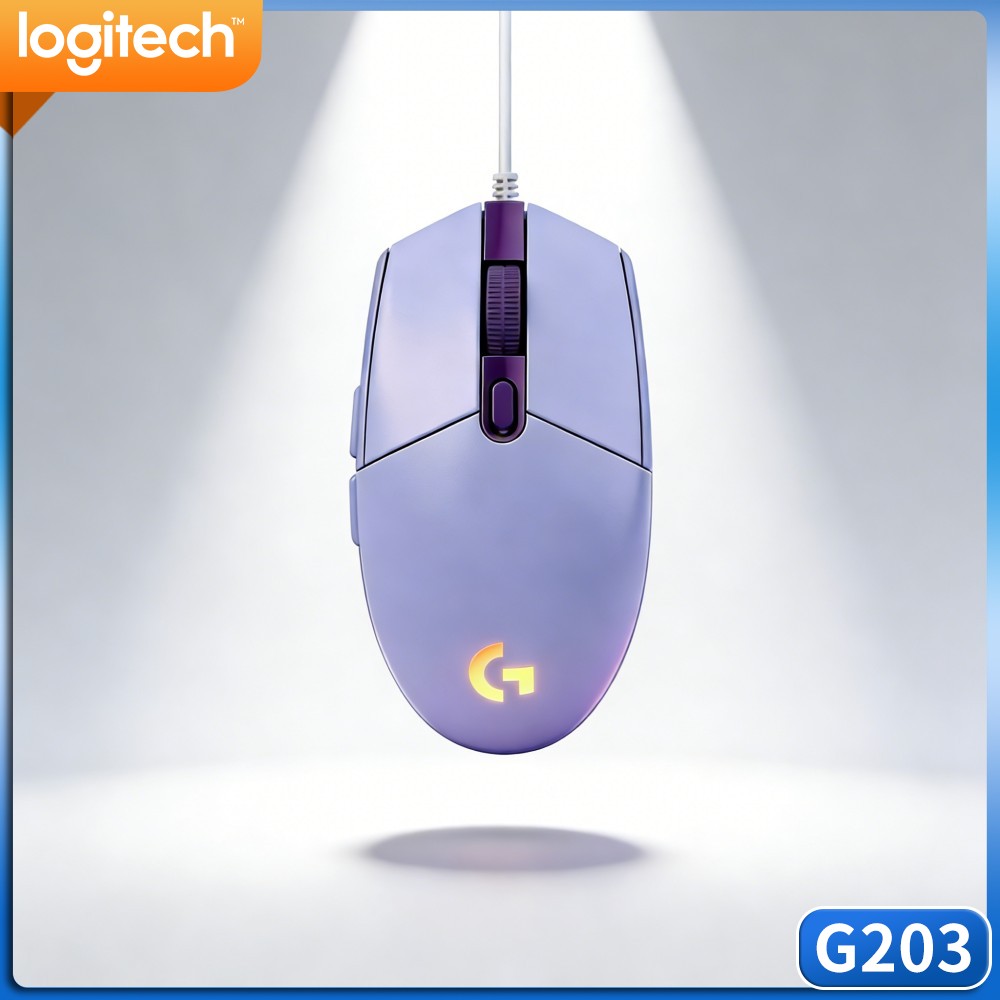 ロジクール G203 有線ゲーミングマウス RGBバックライ - Logitech Mouse G203 のレビューと価格