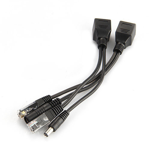 Poeアダプターケーブルrj45インジェクタースプリッターネ - Power Over Ethernet のレビューと価格