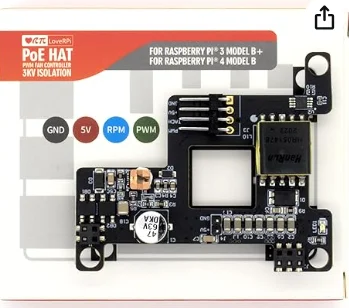LoveRPi PoE HAT パワーオーバーイーサネット  - Power Over Ethernet のレビューと価格