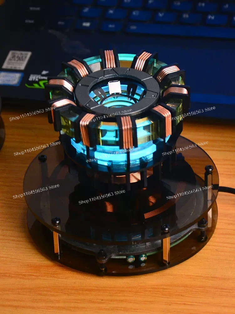 磁気浮上反応器を模したLEDディスプレイ、クリエイティブなデ - Office Tech Decor のレビューと価格
