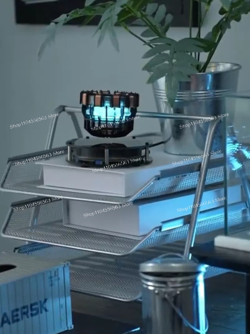 磁気浮上反応器を模したLEDディスプレイ、クリエイティブなデ - Office Tech Decor のレビューと価格